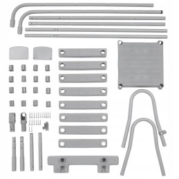 Bestway 4 pakopų flowclear baseino kopėčios 132 cm