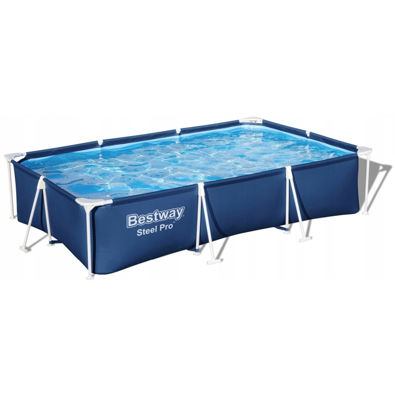 Rectangular frame pool 300x201x66 pump 56411