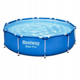 Bestway sodo apvalaus rėmo baseinas su flirtavimo pompa 56679