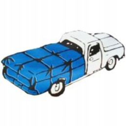 Dengiantis brezentas 20x20 mėlynas 60g m2