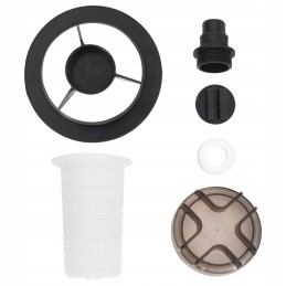 Smėlio baseino filtras su juodu pirminiu filtru