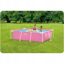 Plieninis sodo baseinas 220 x 150 x 60 cm 15 in 1 intex 28266