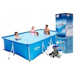 Karkasinis baseinas 400 x 211 x 81 cm bestway 56424