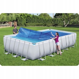 Saulės dangtis baseinams 732 x 366 cm bestway 58228