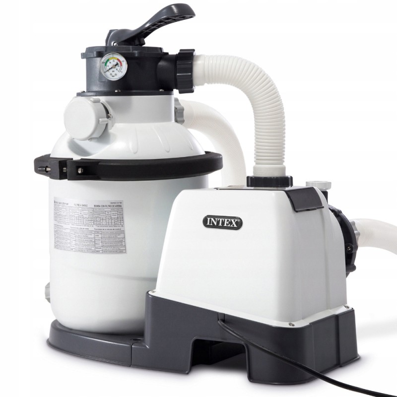 Smėlio baseino siurblys 5700l h intex 26644 filtras