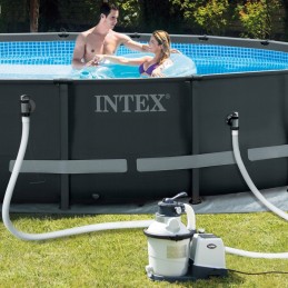 Smėlio baseino siurblys 5700l h intex 26644 filtras
