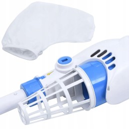 Vidaxl akumuliatorinis baseino dulkių siurblys su putplasčio rankena 92410
