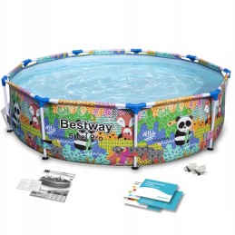 Sodo baseinas 4in1 bestway 274x66 cm sodo rėmo baseino vonia