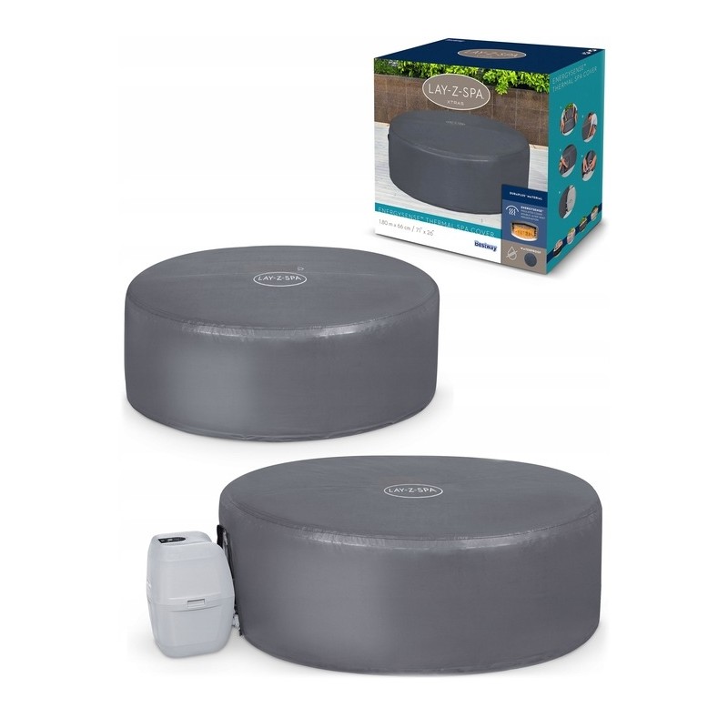 Izoliuotas termo dangtelis SPA 180x66cmbestway