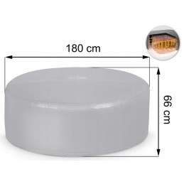Izoliuotas termo dangtelis SPA 180x66cmbestway
