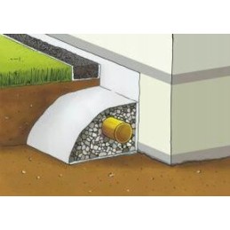Geotekstilė tekstilė drenažas 200g 2x50m