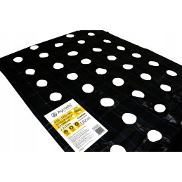 Agrotella mulčiavimo audinys 90g su skylutėmis 2,2x10m ao2200r