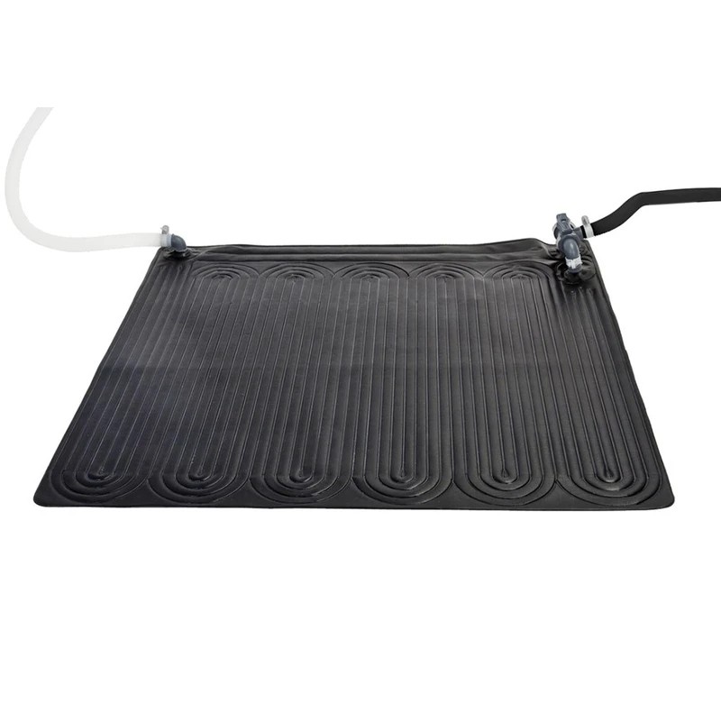 Saulės šildymas ploniems lankstiems baseinams