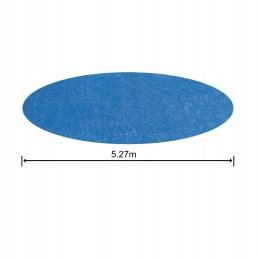 Saulės uždanga 527 cm baseinui