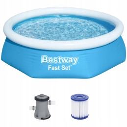 Išplečiamasis sodo baseinas 244 x 61 cm 9in1 bestway 5