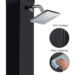 Saulės sodo dušas lietaus dušas 40l 217cm