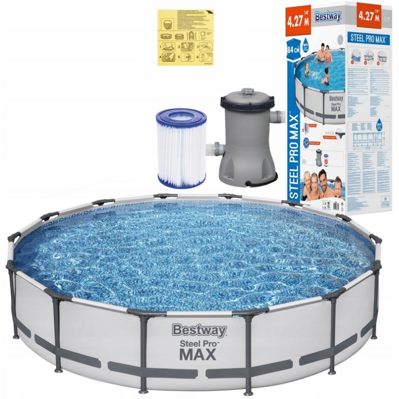 ? plieninis sodo baseinas 427x84cm