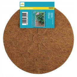 Apsauginis diskas, ruda agrotekstilė, 23 cm, blizgus