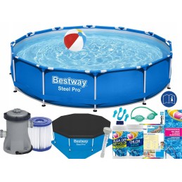 22in1 rėmo sodo baseinas 366x76 bestway