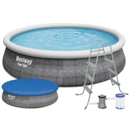 Išsiplečiantis sodo baseinas 457x107 cm bestway 57372