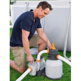 Smėlio siurblys baseinams 5678 lh bestway 58497 žarnų jungtys