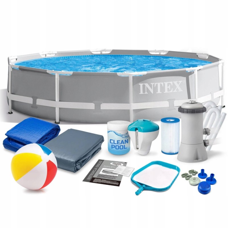 Plieninis sodo baseinas 366x76 16in1 intex 26712