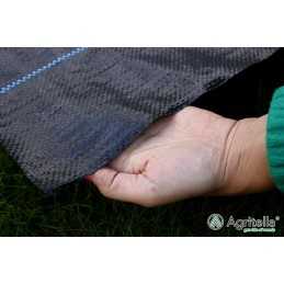 ✨Agritella agroaudina nuo piktžolių su skylutėmis sodinimui į metrą, 3,2x1m, juoda