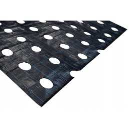 ✨Agritella agroaudina nuo piktžolių su skylutėmis sodinimui į metrą, 3,2x1m, juoda