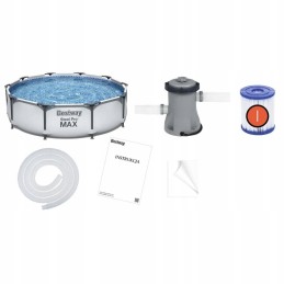 Bestway rėmo baseinas 4678l 305x76cm 8in1 56408