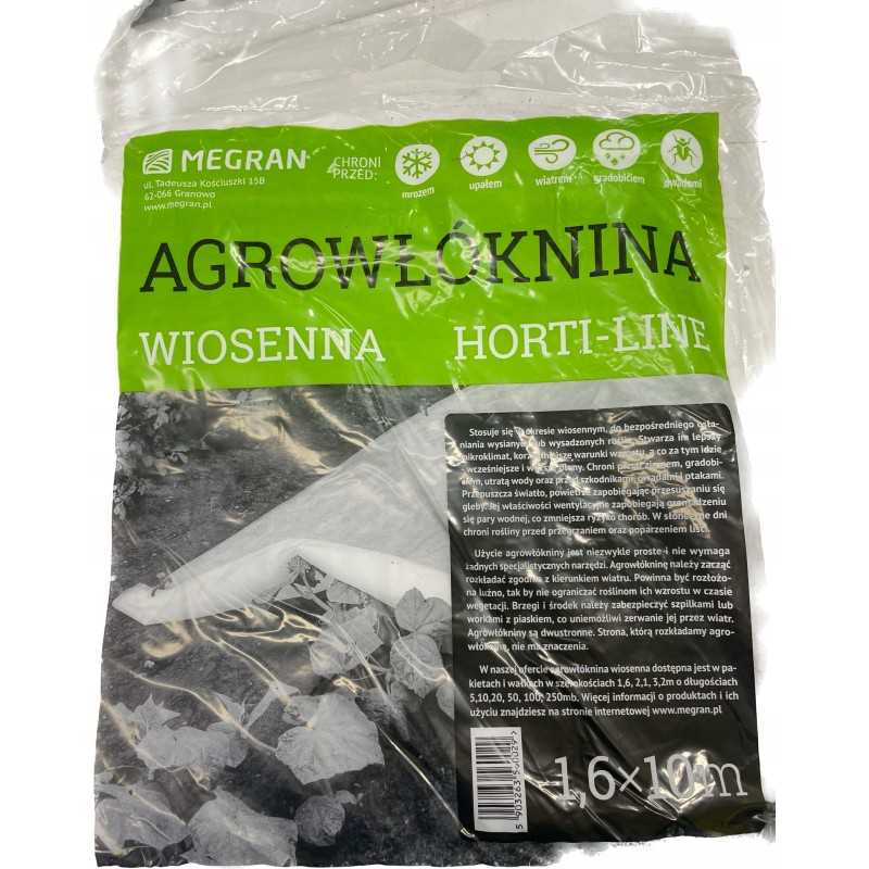 Spyruoklinė agrotekstilė 1,6x10m apsaugo nuo šalčio