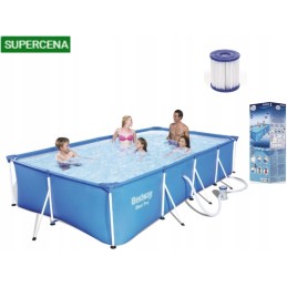 Karkasinis baseinas 400 x 211 x 81 cm bestway 56424