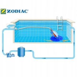 Pusiau automatinis dulkių siurblys Zodiac Contiki 2 baseinas