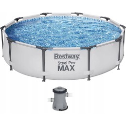 Plieninis sodo baseinas 305x76cm 9in1 bestway naujas