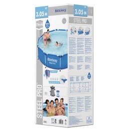 19in1 rėmo sodo baseinas 305x76cm bestway