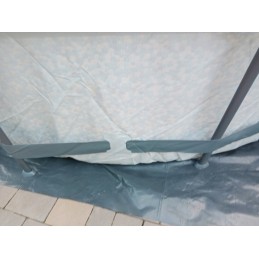 Rėmas sodo baseinas 366 x 76 cm, 8-in-1 komplektas