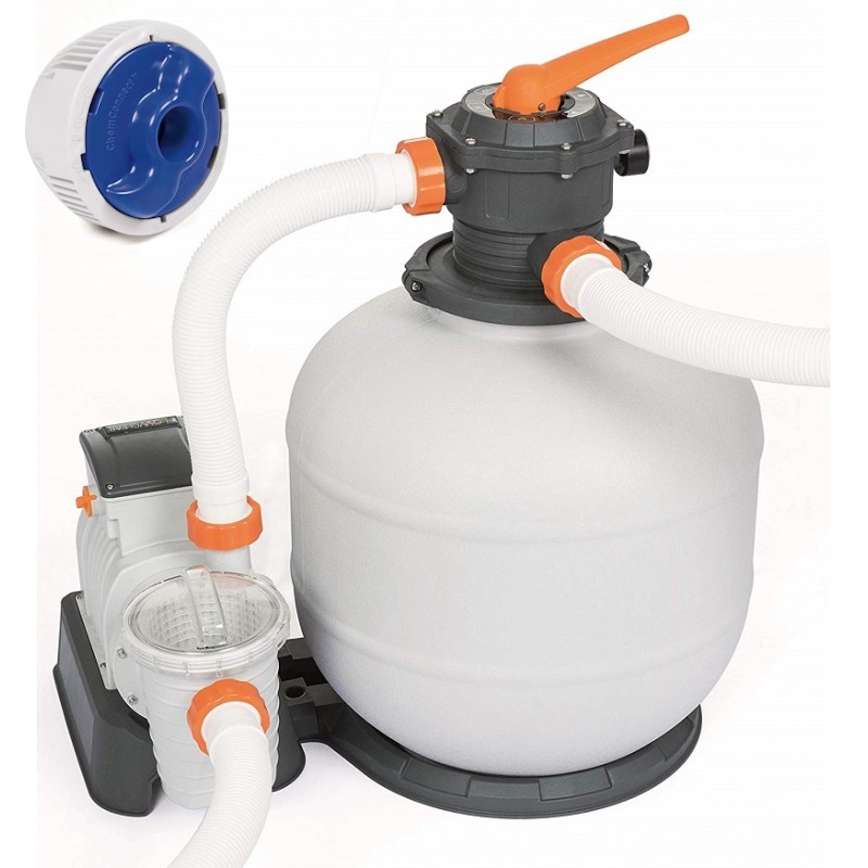 Bestway smėlio siurblys 8327l h 58499 dozatorius