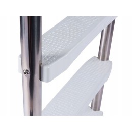 3 pakopų baseino kopėčios, standartinis SS 304