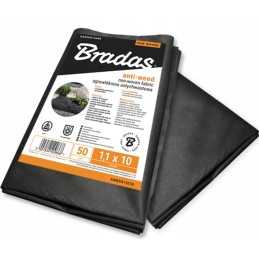 Agrotekstilė nuo piktžolių juoda 50g/m2 1,6 x 5m bradas 0905