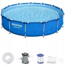 Bestway karkasa baseins 396x84cm 8in1 5612e