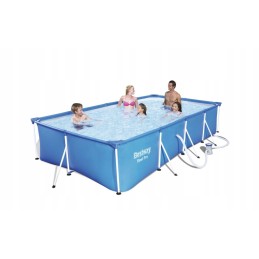 Saugios, stabilios bestway 56424 baseino kopėčios