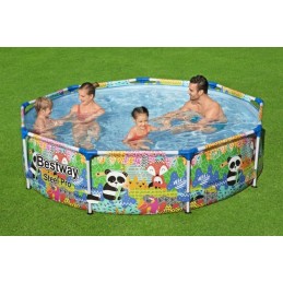 Plieninio rėmo baseinas vaikams ir gyvūnams