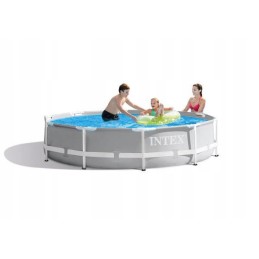 Prizminio karkaso sodo baseinas 305x76 cm su 12v pompa 26702gn