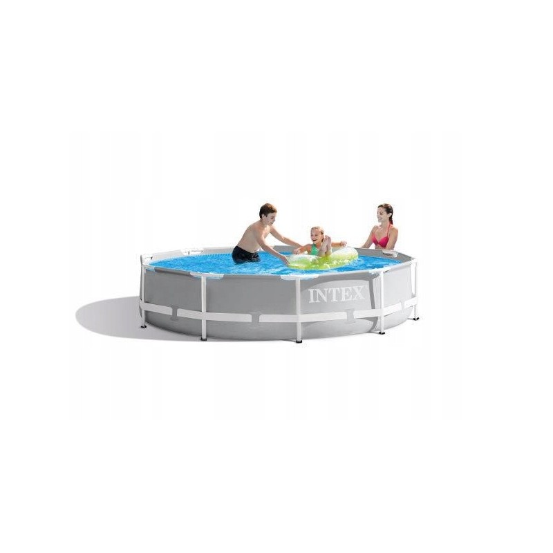 Prizminio karkaso sodo baseinas 305x76 cm su 12v pompa 26702gn