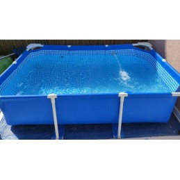 Sodo baseino komplektas 2in1 intex 220x150x60 cm sodo baseino snapelis