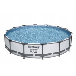 Steel Pro max rāmja baseins 427x84 14ft bestway 3in1 sūkņa filtrs ii