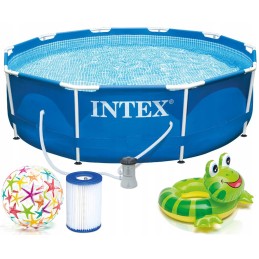 Terasest bassein 305x76cm 4in1 intex aed tugev