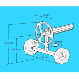 Kokido Alux K943BX 98 vyniojimo mašina