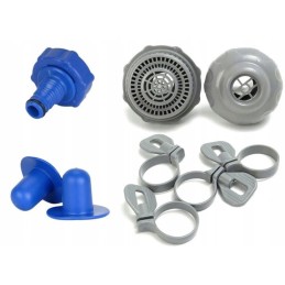 Sodo baseinas, rėmas, 305 x 76 cm, 4-in-1 komplektas