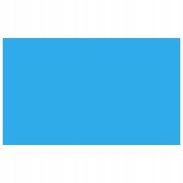 Stačiakampio formos baseino danga 1000x600 cm PE, mėlyna