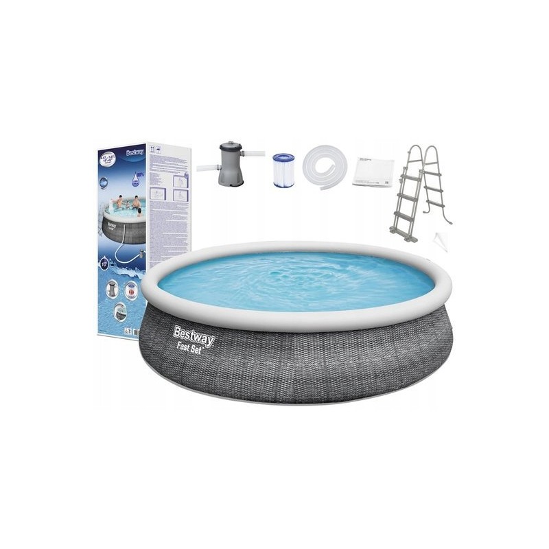 Išsiplečiantis sodo baseinas 457x107 cm bestway 57372